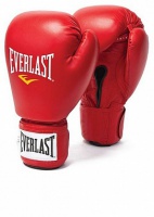 перчатки боксерские everlast amateur cometition любительские 641000-10 pu красные