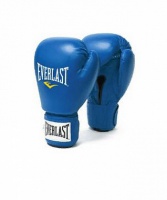 перчатки боксерские everlast amateur cometition любительские 641006-10 pu синие