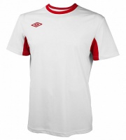 футболка игровая umbro league jersey s/s junior 62154u-a61
