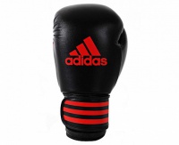 перчатки боксерские adidas power 100 черно-красные adipbg100