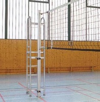 вышка судейская волейбольная стационарная алюминиевая (крепится к стойке) haspo 924-5301
