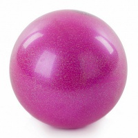 мяч для художественной гимнастики 15 см ab2803b розовый металлик