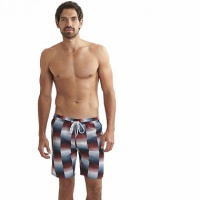 шорты пляжные speedo check printed leisure 18 мужские (9385) красн/т.син.