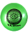 мяч для художественной гимнастики rgb-101, 15 см, зеленый