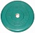 диск обрезиненный d31мм mb barbell mb-pltc31 10 кг зеленый
