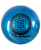 мяч для художественной гимнастики rgb-102, 15 см, синий, с блестками